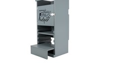 Turn de activitati multifunctional Learning Tower 2 in 1, gri inchis