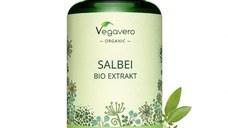 Vegavero Organic Sage Extract 500 mg, 120 Capsule (Salvie)