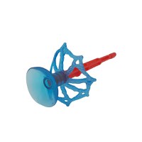 Ventuza Spiderman IdeallStore® pentru lansatoare, 10 cm, rosu - 1