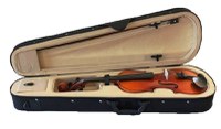 Vioara clasica din lemn 3/4 toc inclus + set corzi cadou - 5