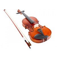 Vioara clasica din lemn 3/4 toc inclus + set corzi cadou - 6