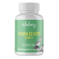 Vitabay Vitamina D3 - 20.000 UI - 240 Tablete vegane - 1