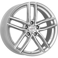 Janta aliaj Alfa Romeo, Audi, BMW, Fiat, Mercedes, Opel, Seat, Skoda, VW DEZENT TR silver 7.50x18 5x112 ET 38mm Gaura centrala 70.1mm - 1