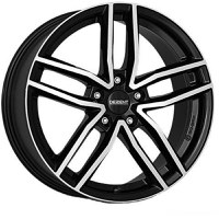 Janta aliaj Alfa Romeo, Audi, BMW, Ford, Mercedes, Opel, Seat, Skoda, VW DEZENT TR Dark 7.50x17 5x112 ET 35mm Gaura centrala 70.1mm - 1