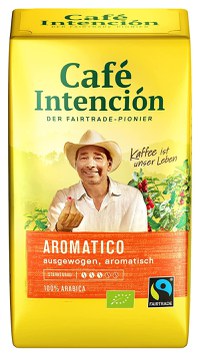 JJ Darboven Intencion Caffe Crema BIO Fairtrade 500g cafea macinata - 1