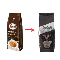 Segafredo Espresso Casa Gusto Cremoso cafea boabe 1kg - 1