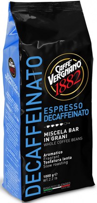 Vergnano Espresso Decaffeinato cafea boabe 1kg - 1