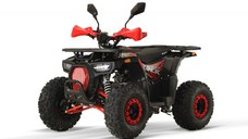 ATV electric ECO DustRider XXL 1500W 60V 20Ah cu diferential, roti 8 inch, rosu