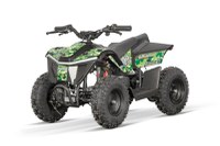 ATV electric NITRO E-QUAD Anaconda VX 1000W cu baterie 36V 12Ah Lithium, Army green - 1