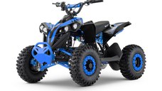 ATV electric NITRO Eco Avenger XXL 1200W 48V cu 3 viteza 6 inch Snowy tyres, albastru