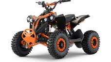 ATV electric NITRO Eco Avenger XXL 1200W 48V cu 3 viteza 6 inch Snowy tyres, portocaliu