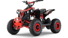 ATV electric NITRO Eco Avenger XXL 1200W 48V cu 3 viteza 6 inch Snowy tyres, Rosie