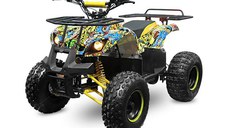 ATV electric NITRO Eco Toronto 1000W 48V 20Ah cu DIFERENTIAL Galben