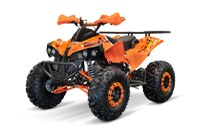 ATV electric NITRO Eco Warrior 1000W 48V 20Ah cu DIFERENTIAL Orange - 1