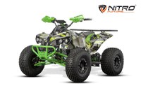 ATV electric NITRO EcoWarrior SPORT 1500W 60V 20Ah cu DIFERENTIAL, grafiti verde - 1