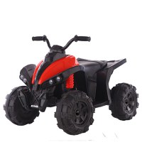 ATV electric pentru copii 3-5 ani, Kinderauto Wolf 70W 12V PREMIUM, culoare Rosu - 1