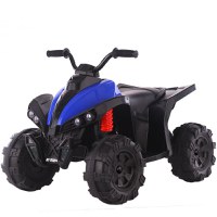 ATV electric pentru copii 3-5 ani, Kinderauto Wolf 70W 12V STANDARD, culoare Albastru - 1