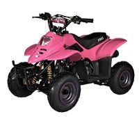 ATV electric pentru copii, ECO Bigfoot, 800W putere, 36V, Baterie Detasabila Roz - 1