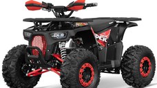 ATV electric pentru copii mari, ECO DustRider XXL 1000W 48V 20Ah cu diferential, roti 8 inch, rosu