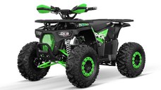 ATV electric pentru copii mari, ECO DustRider XXL 1000W 48V 20Ah cu diferential, roti 8 inch, verde