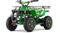 ATV electric pentru copii NITRO Dusty 1000W 36V Snowy tyres, culoare verde