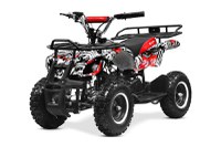 ATV electric pentru copii NITRO Torino Quad 1000W 36V 12Ah, culoare Alb - 1