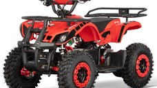 ATV electric pentru copii NITRO Torino Quad 1000W 36V, Snowy tyres, Rosu