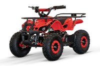 ATV electric pentru copii NITRO Torino Quad 1200W 48V Big Tyre, culoare rosie - 1