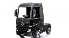 Camion electric Mercedes ACTROS 4x4 180W 12V PREMIUM Negru