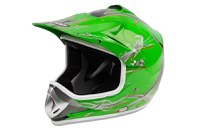 Casca protectoare pentru copii cu ventilatie Xtreme Kimo Cross, verde - 1