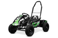 Kart electric pentru copii NITRO GoKid Dirty 1000W 48V Verde - 1