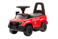 Masinuta electrica de politie Kinderauto Police 30W 6V cu megafon si music player, bluetooth, culoare Rosu - 1