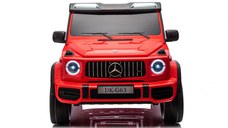 Masinuta electrica Mercedes G63, 2 locuri, 4x4, 800W, 24V 14Ah, player MP4, rosie