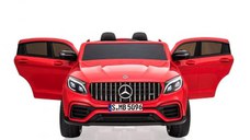 Masinuta electrica Mercedes GLC63s AMG 4x4 180W 12V 14Ah XXL PREMIUM, culoare Rosu