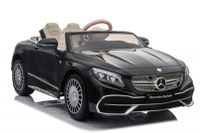 Masinuta electrica Mercedes S650 MAYBACH, 90W, 12V, PREMIUM Negru - 1