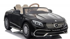 Masinuta electrica Mercedes S650 MAYBACH, 90W, 12V, PREMIUM Negru