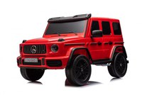 Masinuta electrica pentru 2 copii Mercedes G63, tractiune 4x4, putere 800W, 24V, 14Ah, Mp3 rosie - 1