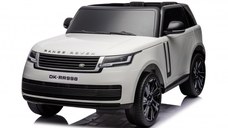 Masinuta electrica pentru 2 copii Range Rover 4x4 160W 12V 14Ah Premium, culoare alba