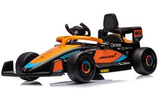 Masinuta electrica pentru copii, Formula 1 McLaren Racing 70W 12V, cu scaun tapitat