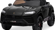 Masinuta electrica pentru copil 2-5 ani, Lamborghini Urus, 70W, 12V 7Ah, culoare Neagra