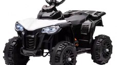 Mini atv electric pentru copii Kinderauto Glory 25W 6V, standard, alb