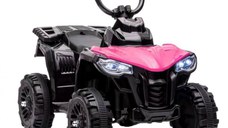 Mini atv electric pentru fetite, Kinderauto Glory 25W 6V, culoare roz