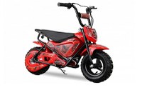 Mini Motocicleta electrica cu roti ajutatore, NITRO ECO Flee 300W 24V, culoare Portocalie - 1