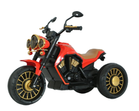 Motocicleta electrica cu 3 roti, Telecomanda, Kinderauto Jocker 70W premium, rosu - 1