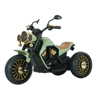 Motocicleta electrica cu 3 roti, Telecomanda, Kinderauto Jocker 70W premium, verde - 1