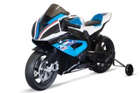 Motocicleta electrica cu licenta BMW HP4 Premium, pentru copil 3-9 ani, culoare Albastra - 1