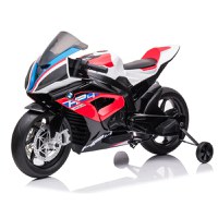 Motocicleta electrica cu licenta BMW HP4 Premium, pentru copil 3-9 ani, culoare Rosu - 1