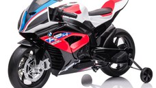 Motocicleta electrica cu licenta BMW HP4 Premium, pentru copil 3-9 ani, culoare Rosu