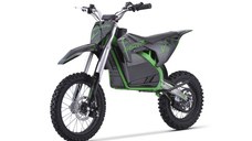 Motocicleta electrica E-Dirtbike Serval VX 1600W 14 12 48V 15Ah Lithiu ION, culoare Verde