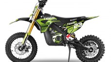 Motocicleta electrica Eco Tiger 1000W 36V 12 10 Verde